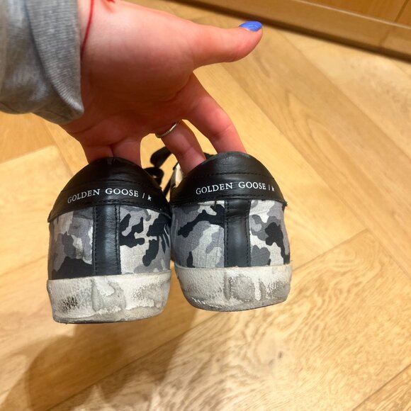 GOLDEN GOOSE - Superstar cloth low trainers - Picture 12 of 15